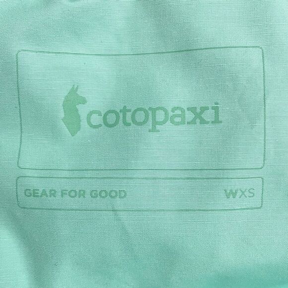 Cotopaxi Tianjin 650F Dridown Canvas Jacket in Mint Slate Size XS Puffer Coat - Picture 14 of 16